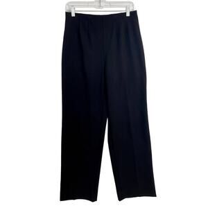 Worthington Dress Pants Women's Size 8 Black Straight Leg Stretch Side Zipper